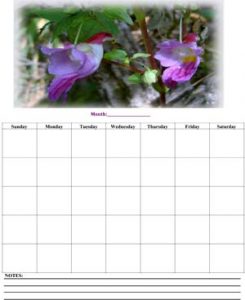 Free Printable Business Calendar #1 - Small Business Free Forms