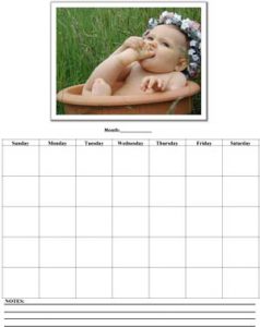 Free Printable Business Calendar #2 - Small Business Free Forms