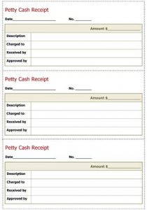 Printable Cash Receipts - Small Business Free Forms