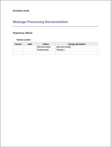 Medical Office Message Processing Documentation (Sample) - Small ...